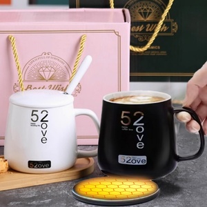 Coffee Cup Heater Mug Warmer <b>USB</b> <b>Heating</b> Pad Electric Milk Tea Water Thermostatic Coasters for Home Office Desk - Product Image 2