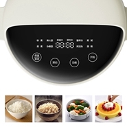Olla Arrocera Eléctrica Mini <span class=keywords><strong>2023</strong></span>, Baja en Azúcar, Saludable, de 2 Litros, para Cocinar Arroz, Papillas, Pasteles y Más, con 12 Funciones - Product Image 2