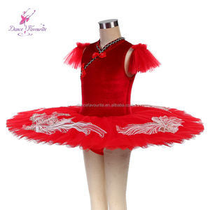 ชุดบัลเล่ต์บัลเล่ต์ BLL608นักบัลเล่ต์หญิงหญิงหญิงชุดบัลเล่ต์ผ้ากำมะหยี่สีแดงชุดเจ้าหญิง - Product Image 4