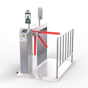 High Safety Full Automatic 3 Arm Access Control Tripod Turnstile Barrier Gate For Security Check