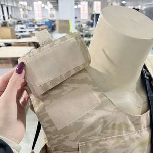 Großhandel Tarnfarbene Ballistische Taktische Ausrüstung Schutzweste IIIA Molle 1000D PE Aramid für Sicherheitsschutz IIIA IV - Product Image 3