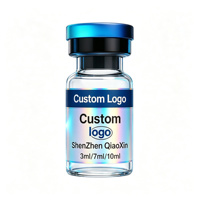 Étiquettes holographiques arc-en-ciel irisées de sécurité pour flacons de 3 ml, 5 ml, 10 ml, pour petites bouteilles en verre