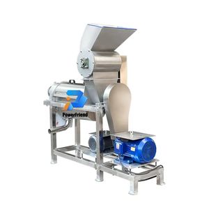 เครื่องคั้นน้ำผลไม้แบบสกรู Powerfriend ใช้งานง่าย ผลิตภาพสูง 1500 วัตต์ 220 โวลต์ สำหรับผลไม้รวม เช่น แก้วมังกร สตรอว์เบอร์รี  ทำจากสแตนเลส คั้นได้ทั้งผักและผลไม้ - Product Image 5