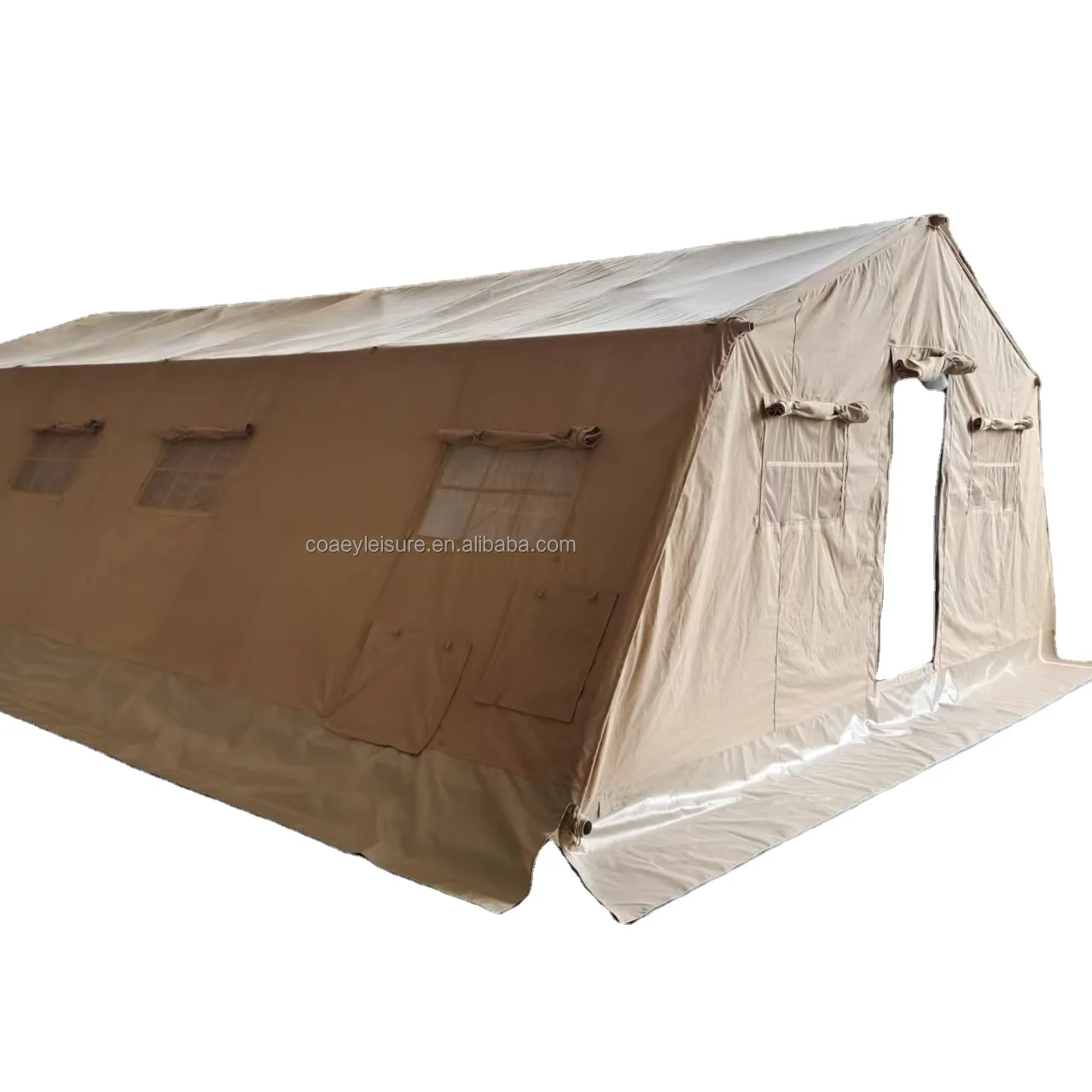 गुणवत्ता प्राथमिक चिकित्सा तम्बू 5 करने के लिए 20 व्यक्तियों कैनवास के साथ मजबूत पोल आपदा राहत तम्बू के लिए आपातकालीन