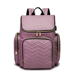 Multifuncional Grande Capacidade Nylon Fralda Mochila Impermeável Múmia Saco Portátil Mudar Estação Moda Viagem Essencial - Product Image 6