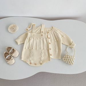 เสื้อถักกันหนาวแขนยาวสำหรับเด็กทารก, ชุดเสื้อผ้าแฟชั่นฤดูใบไม้ร่วง - Product Image 4