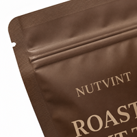 Sachets Doypack Personnalisés avec Logo Imprimé en Gravure, Finition Mate, Qualité Alimentaire, avec Fermeture Éclair et Anti-Humidité pour Grains de Café – Vente en Gros