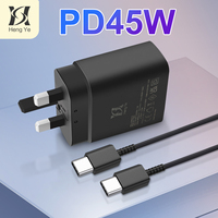Chargement super rapide 18w Usb a c double port Type c Usb a PD QC3.0 boîtier de vente au détail chargeur mural avec logo personnalisé