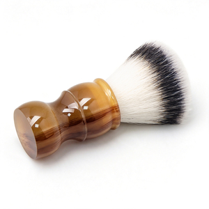 Brocha de <span class=keywords><strong>Afeitar</strong></span> en Forma de Abanico de 24mm con Mango de Resina Sintética/Nylon ZY, Herramienta para Espumar <span class=keywords><strong>Barba</strong></span>, <span class=keywords><strong>Kit</strong></span> de Afeitado Húmedo para Hombres, Barbería, Venta al Por Mayor - Product Image 2