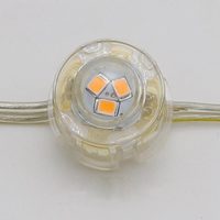 2cm Couleur Unique Mot Lumineux Lumière LED Pleine Couleur Pixel Point Source de Lumière Blanc Grille Anti Lumière Projecteur Écran