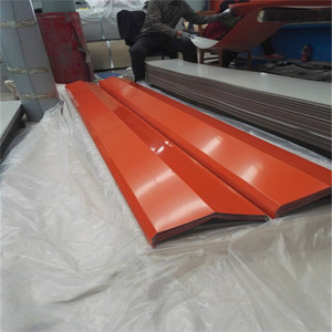 Z100 PPGI ridge tapado atrapar con hoja roofing - Product Image 1