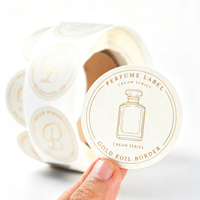Autocollants personnalisés en vinyle imperméable avec logo de marque imprimé sur mesure pour flacons en verre de peptides de 3/5/10 ml