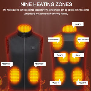 <strong>Ladies</strong> <strong>Heated</strong> Gilet <strong>Body</strong> <strong>Warmer</strong> Intelligent Usb Rechargeable Waterproof <strong>Heated</strong> Vest Women - Product Image 2