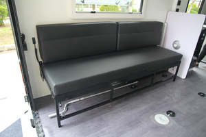 Kinlife 14.6ft Offroad Toy Hauler Caravan avec Garage Espace Cuisine <span class=keywords><strong>Douche</strong></span> <span class=keywords><strong>Solaire</strong></span> AC - Product Image 6