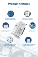 Station de surveillance de la qualité de l'air ambiant PM1.0/10/2.5, bruit, 4G LoRaWAN, système de surveillance de la qualité de l'air IoT pour chantier de construction