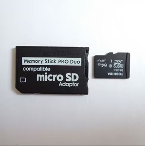 Venta al por mayor de fábrica en Shenzhen: Adaptador de tarjeta de memoria PSP TF a MS, lector de tarjetas MS de un solo ranura - Product Image 2