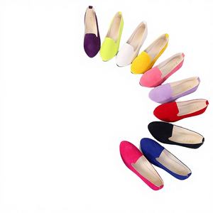 Zapatos Planos Casuales Antideslizantes de Color Caramelo para Mujer, Ligeros, Estilo Náutico, Cierre de Botón, Suela de Goma PU, Otoño Invierno - Product Image 2