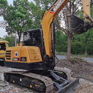 Mini-excavatrice Sany d'origine neuve SY60CPro 6 tonnes, performances exceptionnelles, moteur, pompe, engrenages et chenilles inclus. - Product Image 1