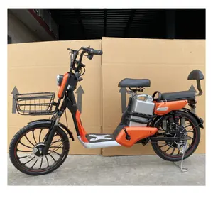 中国供应商ebike 2轮48v 500瓦电动自行车送货货运自行车悬架框架电动自行车