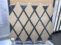 Panneaux acoustiques ignifuges écologiques - Décorations insonorisantes de formes spéciales pour améliorer la réduction du bruit et l'esthétique de la maison/bureau/studio