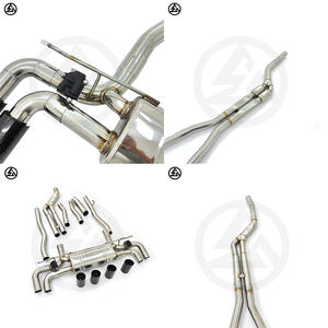 CSZ Kleppen-uitlaatsysteem voor BMW G30 540i B58 3.0T Resonated Valvetronic Catback met afstandsbediening - Product Image 2