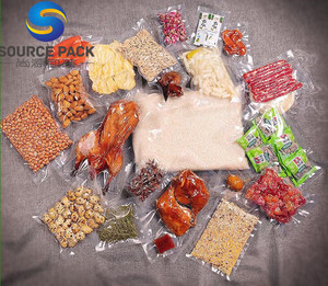 Custom Packing Manufacturer Biodegradable Plastic Vaccum Rolls Food Seal Vacuum Bag For Frozen Taro Potatoes Meat Packaging