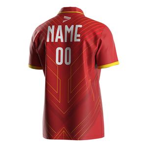 Chemises de cricket pour hommes de haute qualité pour la salle de sport et le fitness, séchage rapide, durables, coupe ajustée, idéales pour les jours de match et les compétitions - Product Image 2