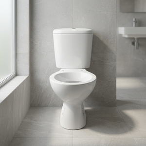 Ego P Trap Italian Style Two Piece WC Export Quality High Grade <b>Ceramic</b> Water Closet Toilet <b>Pan</b> Set - Product Image 3