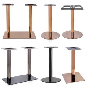 WEKIS Customized Aluminum & Iron Modern Furniture Legs with <b>Black</b> Finish for Hotel and Living Room <b>Table</b> Use - Product Image 3