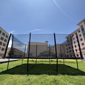 ترامبولين مستطيل كبير للأطفال للاستخدام الخارجي، متين، مقاسات 8/10/12/14/15/16/17 قدم، بيع مباشر من المصنع - Product Image 2