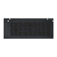 HPC-7420-85ZX 4U Chassis Rak-mount Kedalaman Pendek dengan Akses Depan yang Menampilkan Prosesor Seri AMD EPYC 9004/9005
