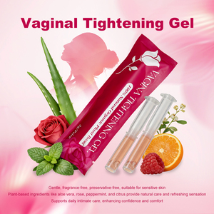 XINHEYU Gel Rassodante Vaginale Yoni 100% <span class=keywords><strong>Naturale</strong></span> con Estratti Vegetali, <span class=keywords><strong>Lubrificante</strong></span> Senza Estrogeni per la Cura Intima Femminile - Product Image 2