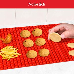 High Quality Pyramid <b>Silicone</b> <b>Baking</b> Mat <b>Silicone</b> <b>Baking</b> Mat Pyramid Sheets Cooking Pan - Product Image 2