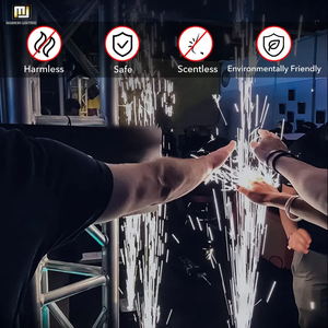 350W 배터리 미니 불꽃놀이 기계 스프레이 3미터 콜드 스파클러 웨딩 파티 클럽 DJ용 - Product Image 6