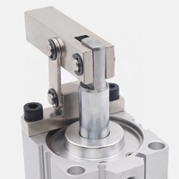 ALC JGL Serie Pneumatischer Hebelklemmzylinder, Doppeltwirkender Druckluft-Klemmzylinder Bohrung 25 32 40 50 63mm für Vorrichtungen