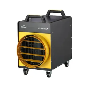 15Kw industrial air heater portable electric fan heater constant temperature space heater