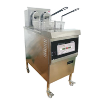 Friteuse automatique Friteuse ouverte Frites Poulet frit Poulet Machine à frire