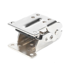 Charnière autobloquante Jianxin à 180 degrés, placage nickel argenté, pour meubles, portes d'armoires, pieds de table pliants - Product Image 1