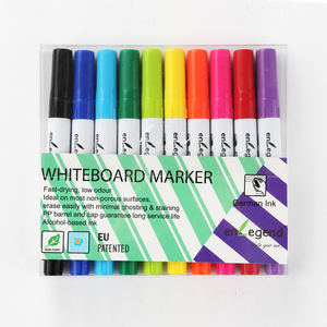スリムバレルホワイトボードマーカーペンセット無毒で派手なカラー卸売クラシックスタイル黒インク詰め替え可能 - Product Image 4