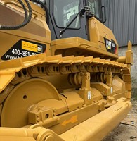 Bulldozer sur chenilles Caterpillar D6G d'occasion avec moteur de 119 kW et pompe, composants d'engrenage haute efficacité, bon état