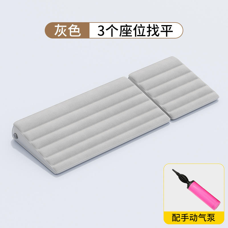 ปั๊มลมแบบมือสีเทาสำหรับปรับระดับที่นั่ง 3 ที่นั่ง