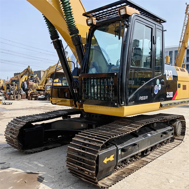 used excavators 20 ton used excavator cat320 cat320D excavator for sale in Shanghai Hot selling original tractors