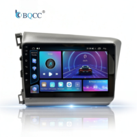 Radio Mobil Android 15 BQCC untuk Honda Civic 2012-2015 Head Unit Multimedia Stereo GPS Navigasi 4G WIFI Dashboard DVD Player