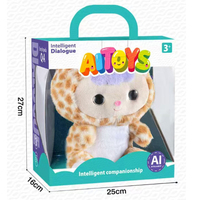 OEM & ODM HZY HY942690 Poupée robot en peluche AI, compagnon intelligent interactif, jouet éducatif pour enfants