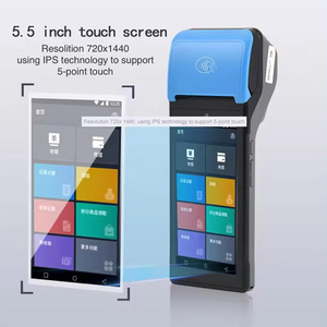 ระบบ POS แบบพกพาสำหรับร้านค้าปลีก4แกนระบบ POS แบบไร้สัมผัสระบบ POS พร้อมเครื่องพิมพ์ - Product Image 3