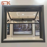 Ventana Plegable Vertical de Vidrio Templado con Marco de Aluminio con Rotura de Puente Térmico, Ahorro de Espacio, Apertura del 90 Por Ciento