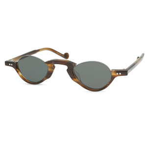 Gafas de sol de acetato, lentes de sol polarizadas vintage ovaladas prémium, diseño italiano, bajo <span class=keywords><strong>precio</strong></span> - Product Image 1