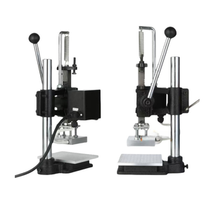Machine professionnelle de marquage à chaud sur cuir avec écran numérique pour étiquettes de portefeuille - Product Image 2