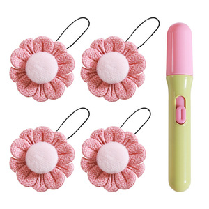 Warm Flowers Sunflower Quilt Fastener 4 Pcs Needle Free Anti Pull Home Use - Product Image 5