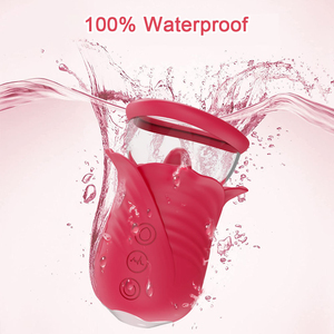 Vibrador Rosa para <span class=keywords><strong>Lesbianas</strong></span>, Estimulador de Clítoris y Punto G, Simulador de Lengua, Masturbador - Product Image 5